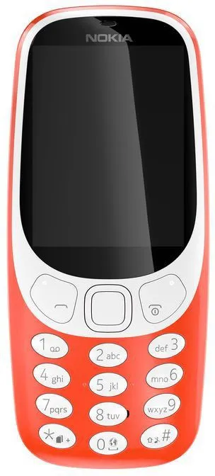 Nokia 3310 (Warm Red) Keypad Phone