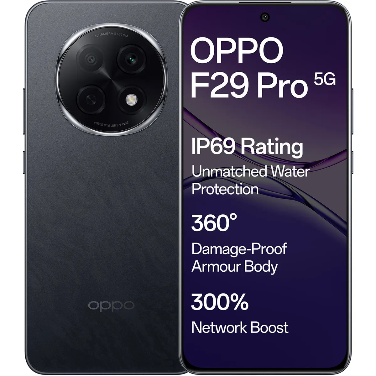OPPO F29 Pro 5G  (Granite Black, 12 GB + 256 GB)