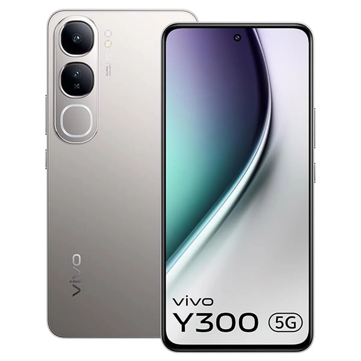 Vivo Y300 5G (Titanium Silver, 8GB + 256 GB)