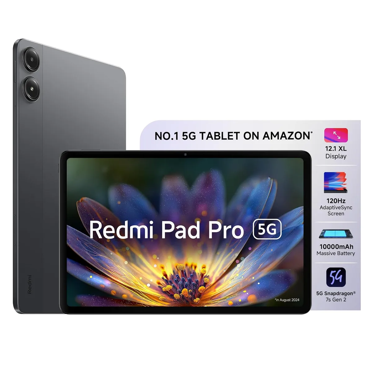 Redmi Pad Pro 5G 8GB/256 GB (Steel Grey)