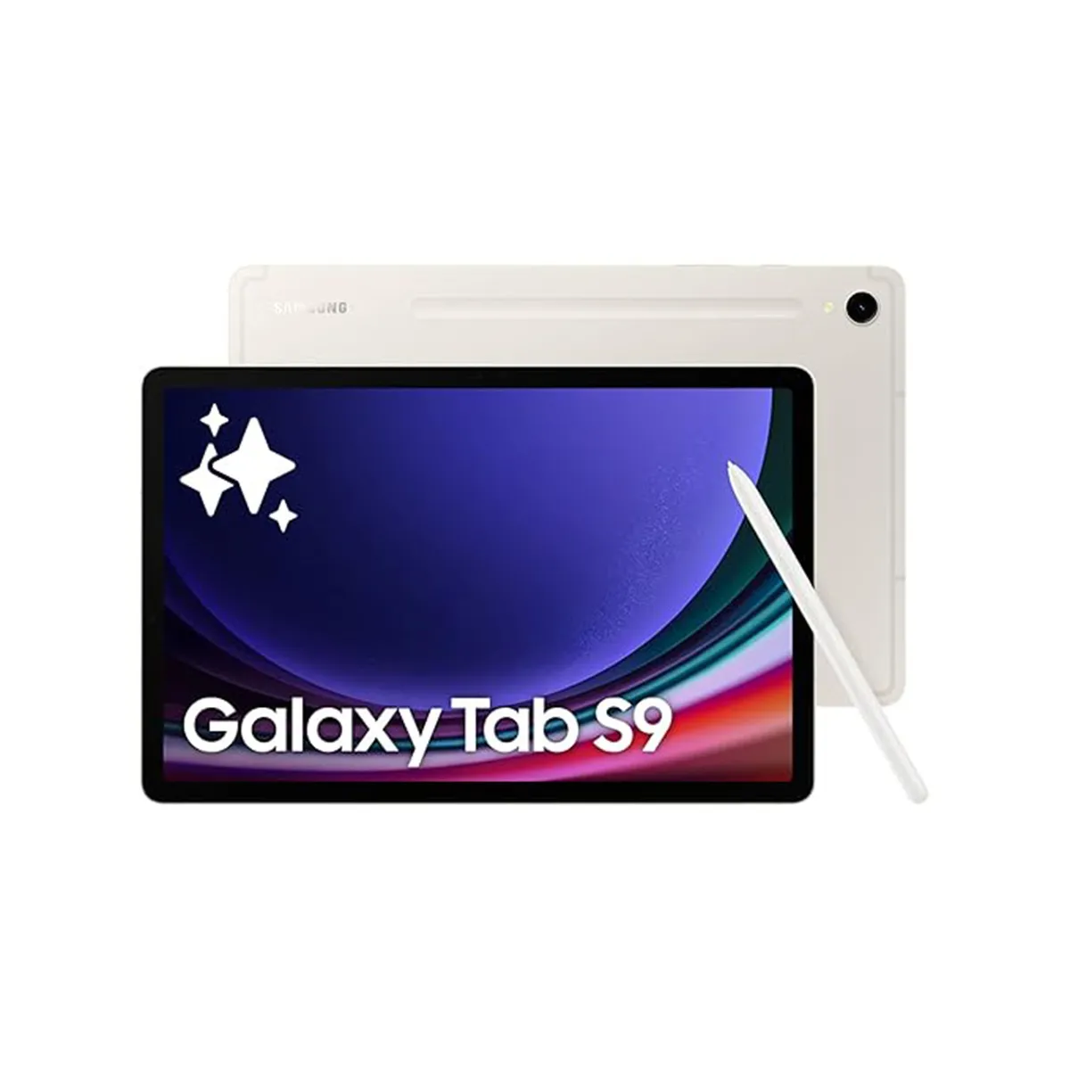 Samsung Galaxy Tab S9 Wi-Fi (Beige, 12GB + 256GB)