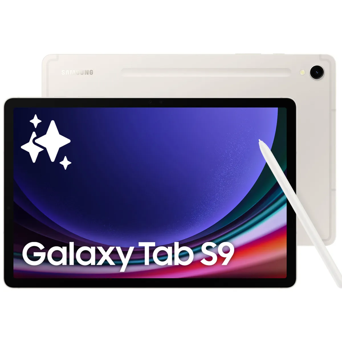 Samsung Galaxy Tab S9 LTE (Beige, 8GB + 128GB)