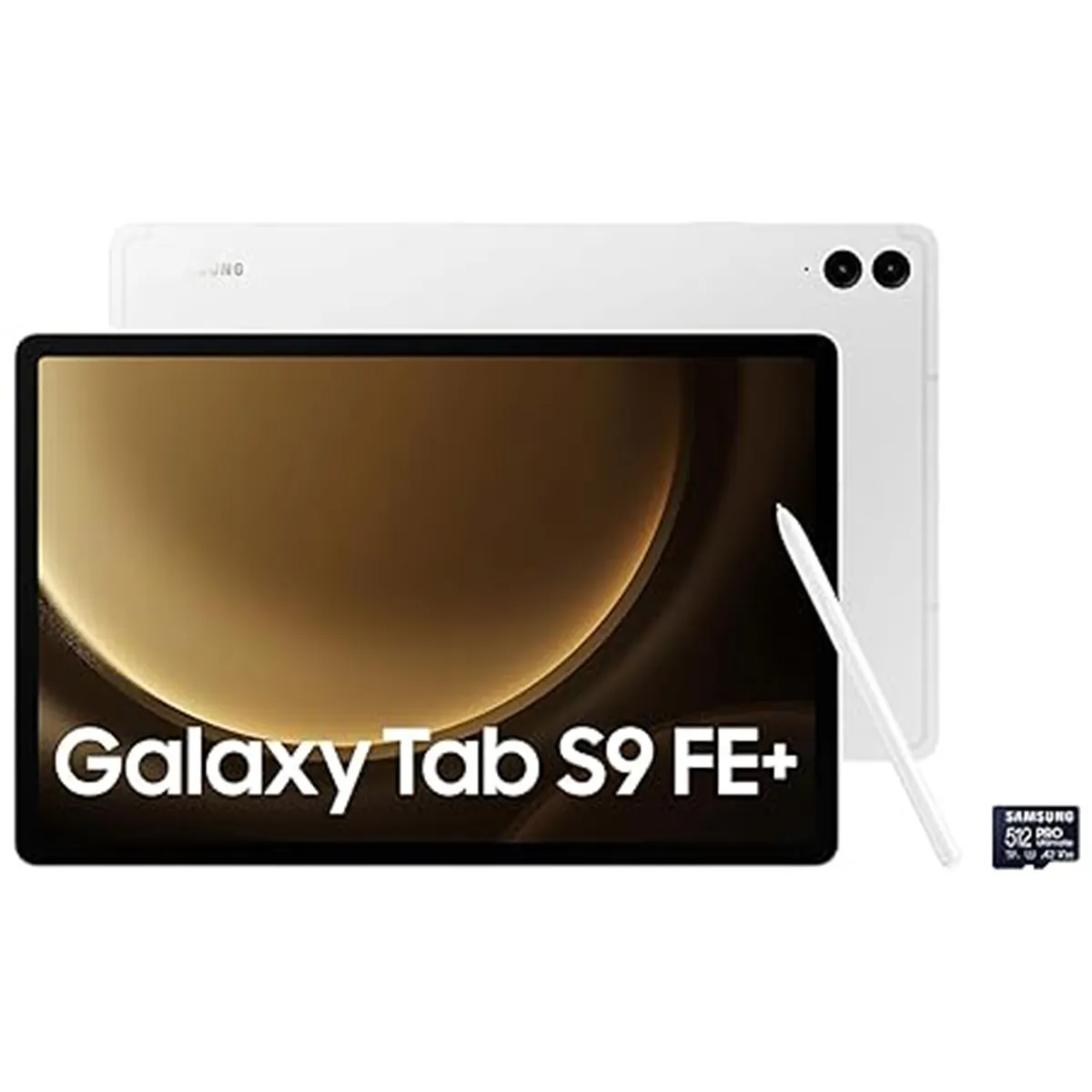 Samsung Galaxy Tab S9 FE Plus LTE (Silver Shine, 12GB + 256GB)