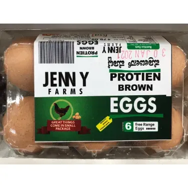 Protien Brown Eggs (6 nos)