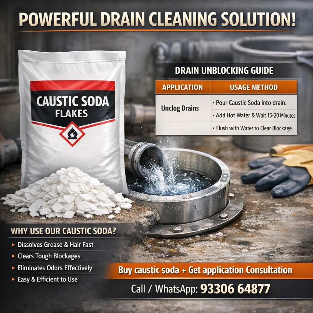 CAUSTIC SODA FLAKES 25 KG